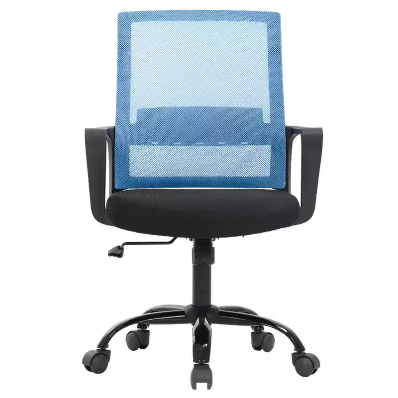 Chaise de bureau pivotante à dossier en maille, avec support lombaire et rotation à 360°, pour bureau à domicile, chaise de bureau moderne