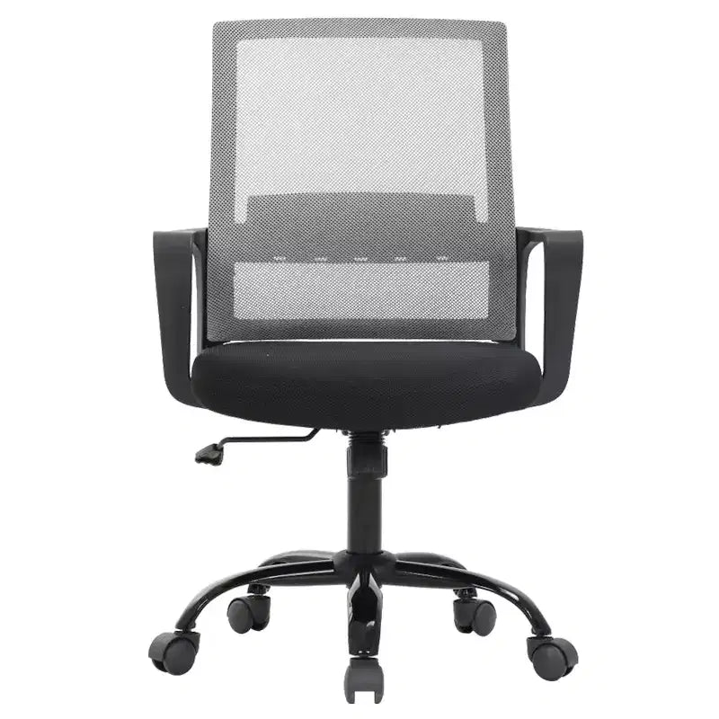 Chaise de bureau pivotante à dossier en maille, avec support lombaire et rotation à 360°, pour bureau à domicile, chaise de bureau moderne