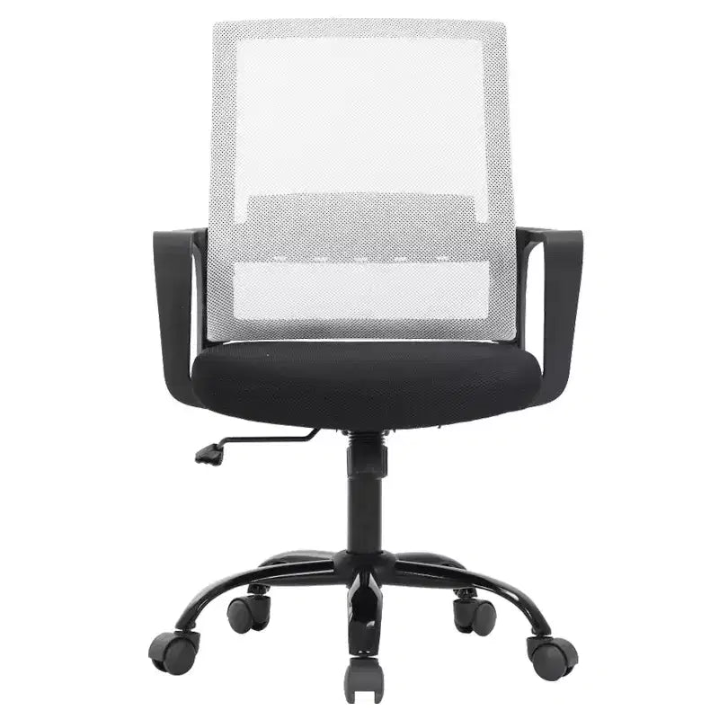 Chaise de bureau pivotante à dossier en maille, avec support lombaire et rotation à 360°, pour bureau à domicile, chaise de bureau moderne