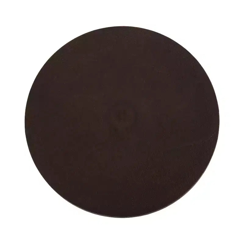 Table de bar sur pied, 10x10x22, Bronze et Marbre