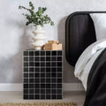 JONATHAN Y Callista Modern Bohemian Ceramic Tiled Rectangle End Table