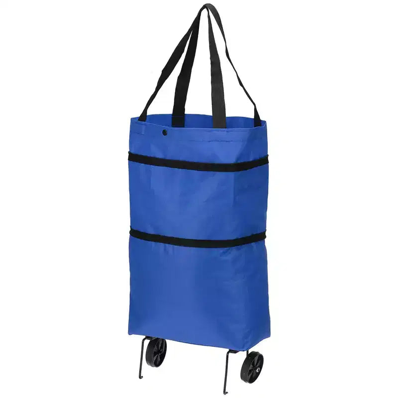 Sac de courses pliable étanche et portable avec roues 13-18 pouces