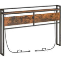 ACOINEL Queen Size Headboard with Charging Station (2 Outlets & 4 USB Ports), Adjustable Height Head Board with Storage Rack