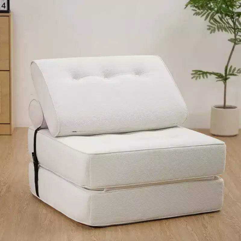 Canapé-lit pliant avec dossier réglable, canapé-lit simple portable pour salon et bureau