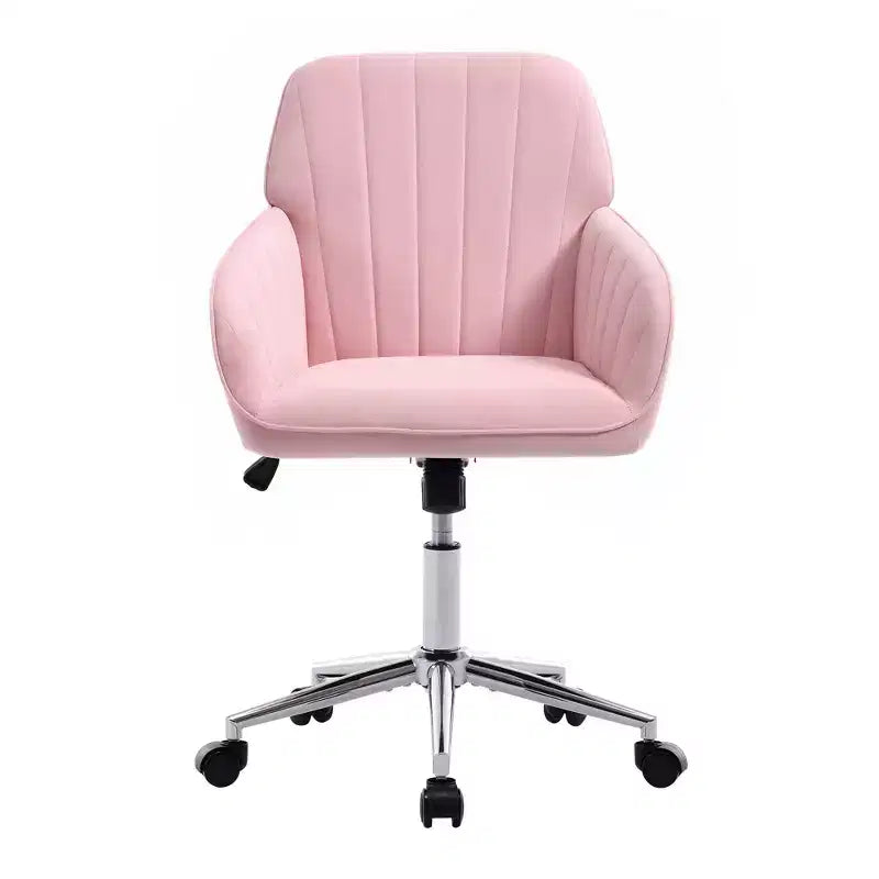 Chaise de bureau réglable, chambre à coucher, chaise pivotante ergonomique, dossier et assise, confortable pour les longues heures assises