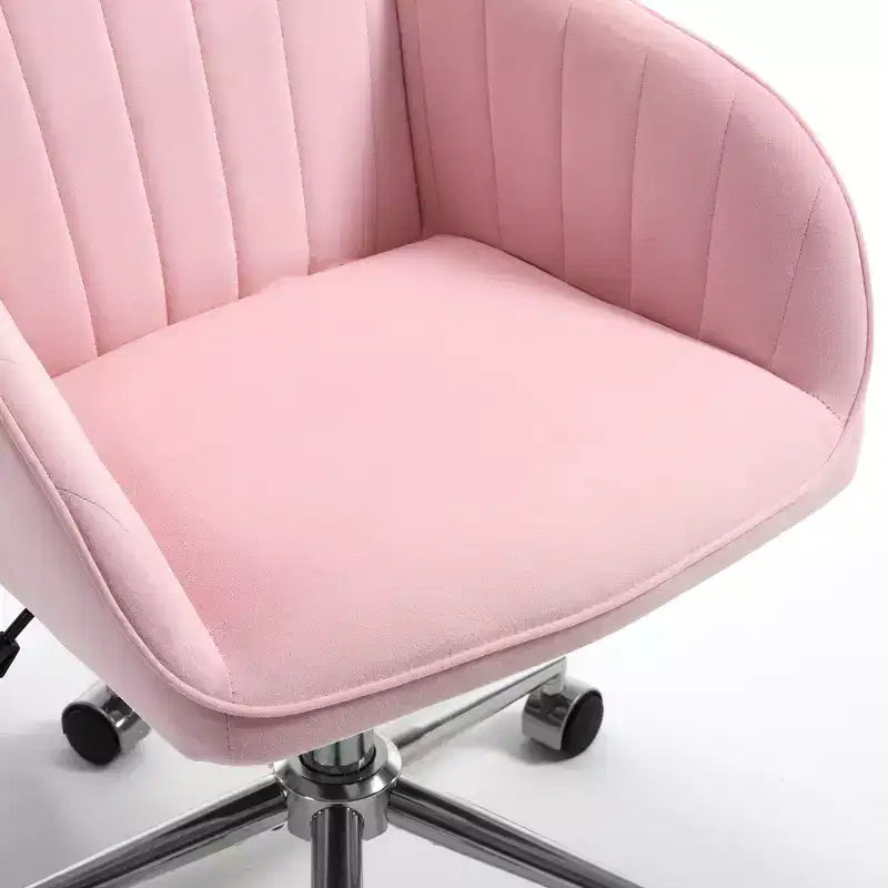 Chaise de bureau réglable, chambre à coucher, chaise pivotante ergonomique, dossier et assise, confortable pour les longues heures assises