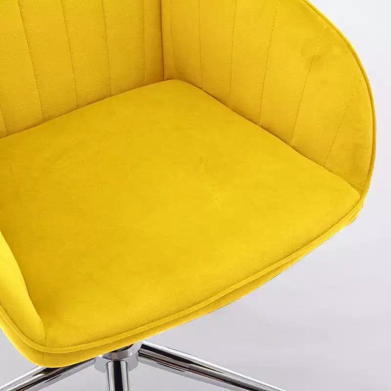 Chaise de bureau réglable, chambre à coucher, chaise pivotante ergonomique, dossier et assise, confortable pour les longues heures assises