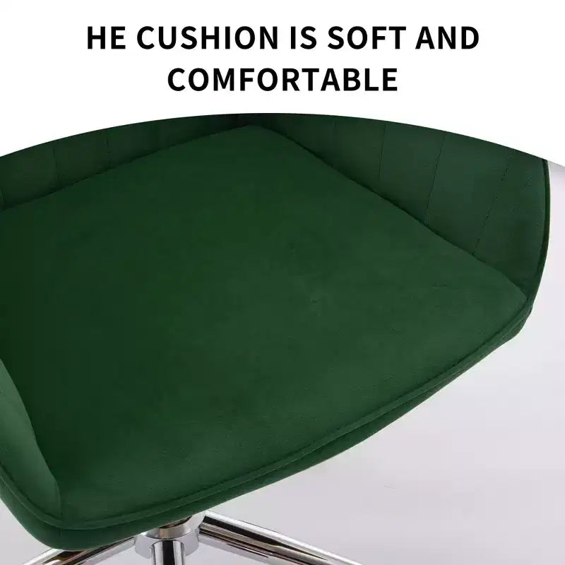 Chaise de bureau réglable, chambre à coucher, chaise pivotante ergonomique, dossier et assise, confortable pour les longues heures assises
