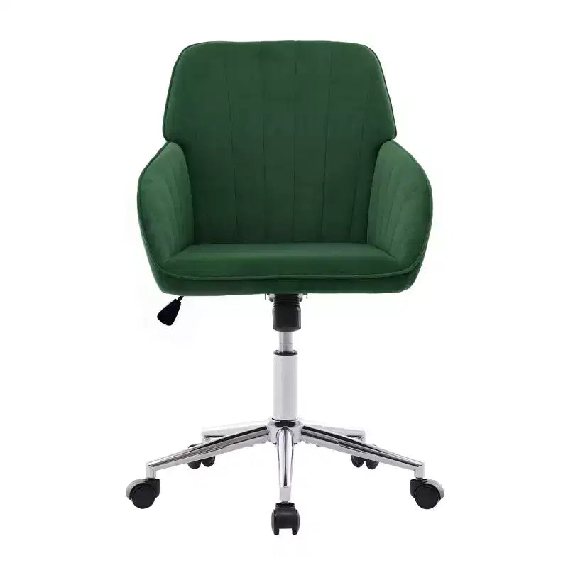 Chaise de bureau réglable, chambre à coucher, chaise pivotante ergonomique, dossier et assise, confortable pour les longues heures assises