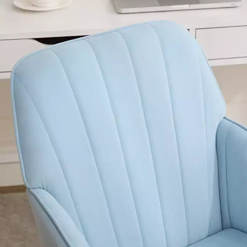 Chaise de bureau réglable, chambre à coucher, chaise pivotante ergonomique, dossier et assise, confortable pour les longues heures assises