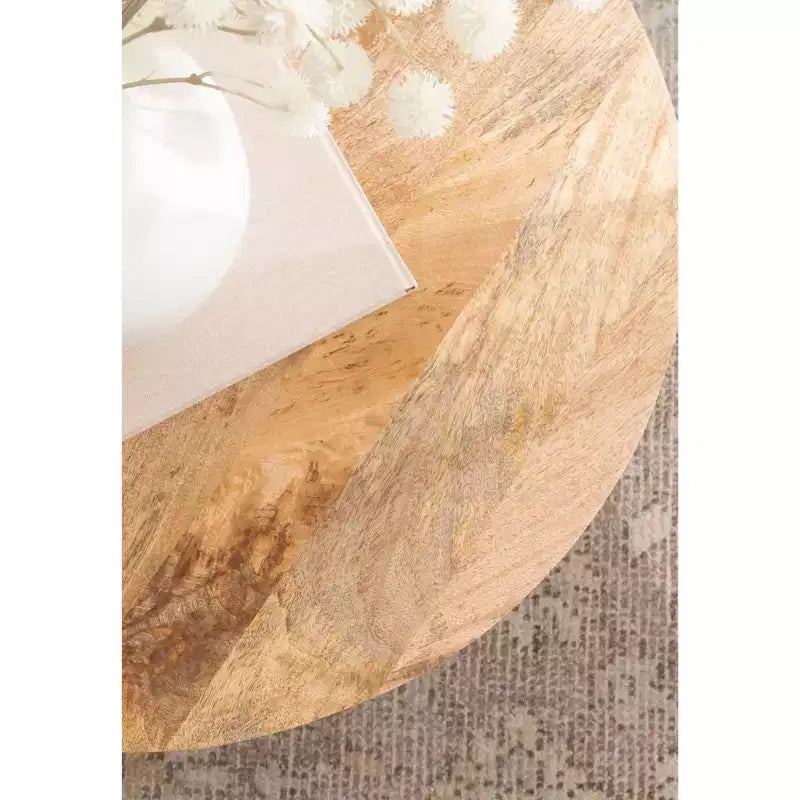 Miroir mural cintré en bois