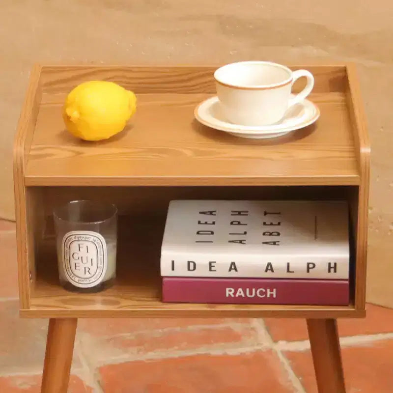 Table de chevet, table d'appoint de chambre moderne du milieu du siècle