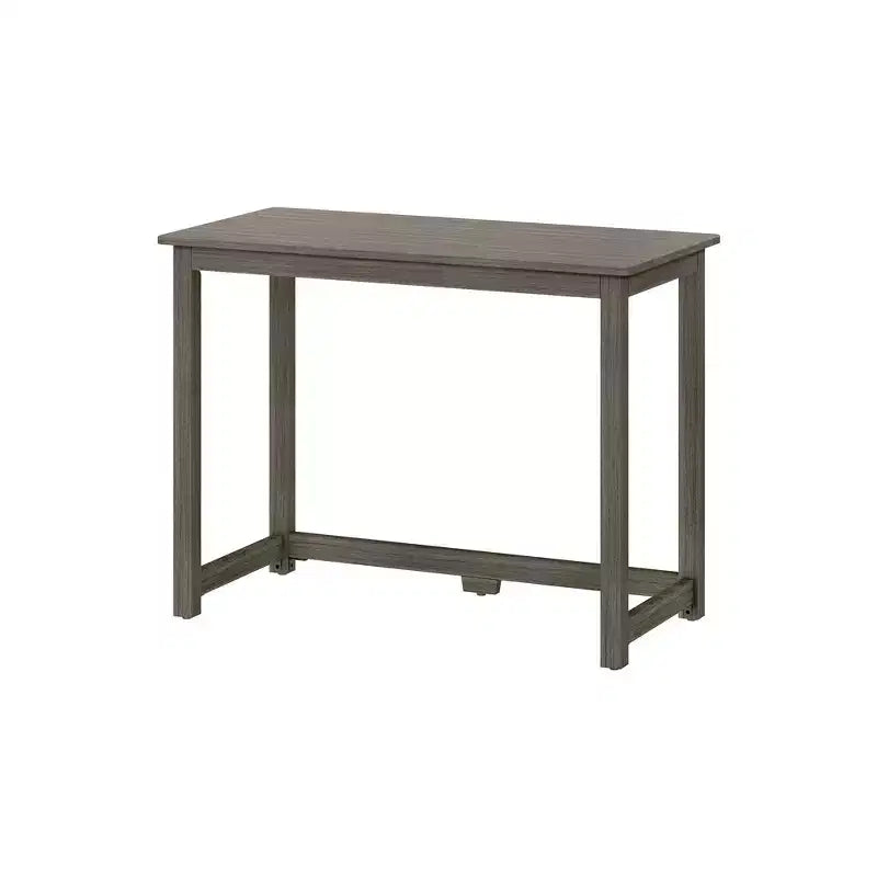 Bureau d'écriture en bois massif, bureau simple pour chambre à coucher, bureau d'étude pour bureau à domicile, 39.5