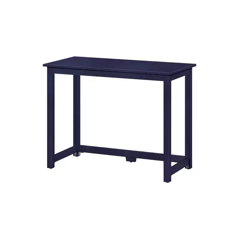 Bureau d'écriture en bois massif, bureau simple pour chambre à coucher, bureau d'étude pour bureau à domicile, 39.5