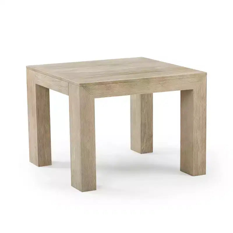 Table d'angle carrée moderne en bois massif, table d'appoint 32 pour salon, table de chevet