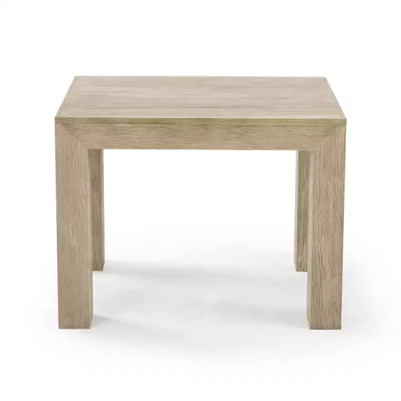 Table d'angle carrée moderne en bois massif, table d'appoint 32 pour salon, table de chevet