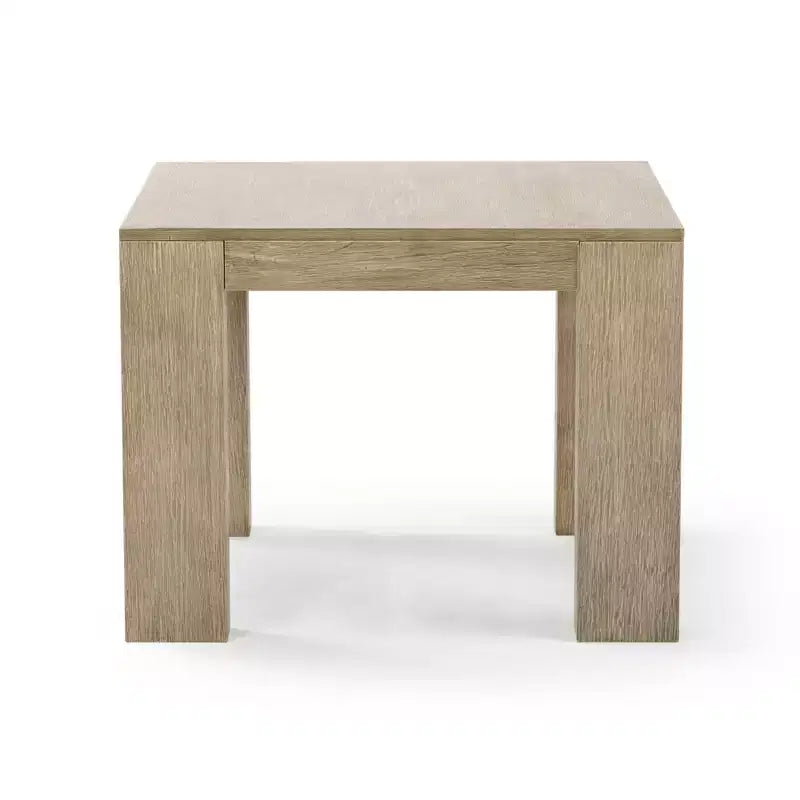 Table d'angle carrée moderne en bois massif, table d'appoint 32 pour salon, table de chevet